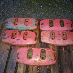 FORD FOMCO 4000 5000 7000 SLAB WEIGHTS