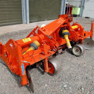 Kuhn EL121 90 Inch Rotavator C/W Depth Wheels & Discs